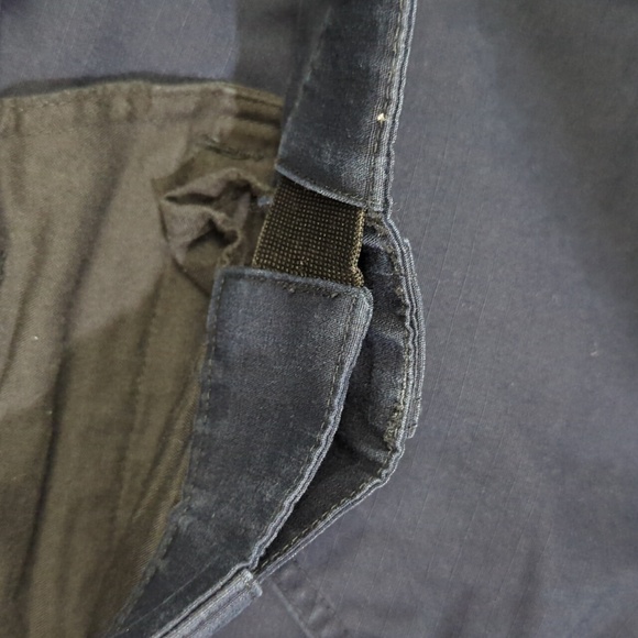 5.11 Tactical Pants Men's M Regular Navy Blue TDU Ripstop Cargo Adjustable Waist - Picture 10 of 13